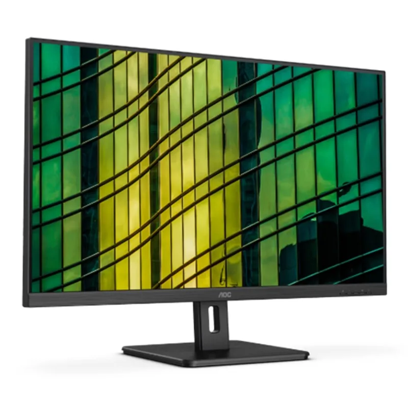 31.5 AOC U32E2N 4MS 60MHZ 2XHDMI 1XDP 4K UHD 3840X2160 HOPARLÖR ÇERÇEVESİZ VESA SİYAH - görsel 2