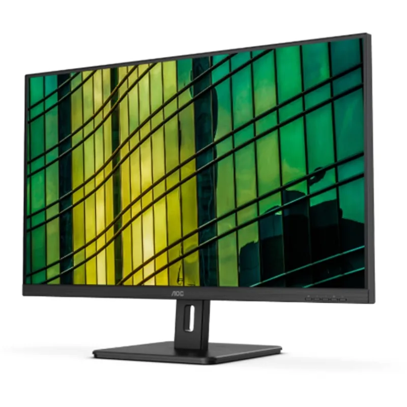 31.5 AOC U32E2N 4MS 60MHZ 2XHDMI 1XDP 4K UHD 3840X2160 HOPARLÖR ÇERÇEVESİZ VESA SİYAH - görsel 3