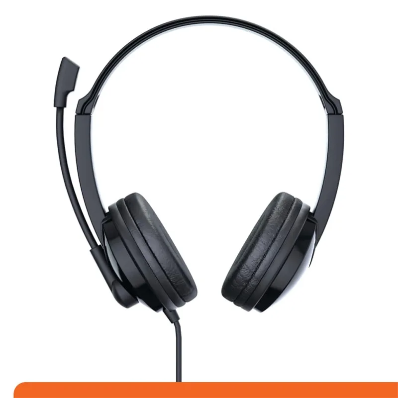 ACCUTONE UB101 DUO USB SİYAH RENK ÇAĞRI MERKEZİ KULAKLIĞI - görsel 3