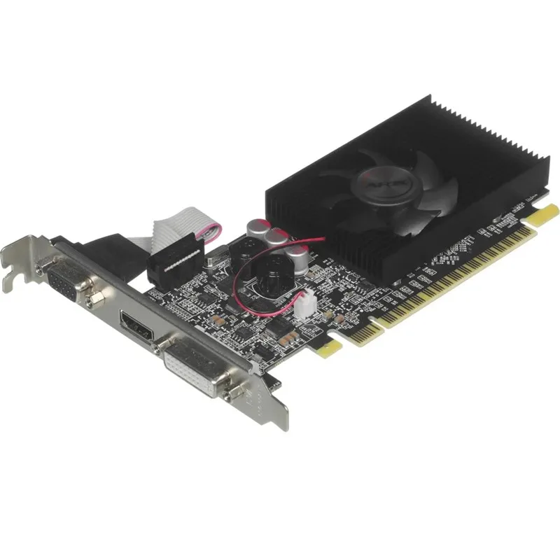 AFOX GEFORCE AF610-2048D3L6 GT610 LP 2GB DDR3 64BIT 1XVGA 1XHDMI 1XDVI EKRAN KARTI - görsel 2
