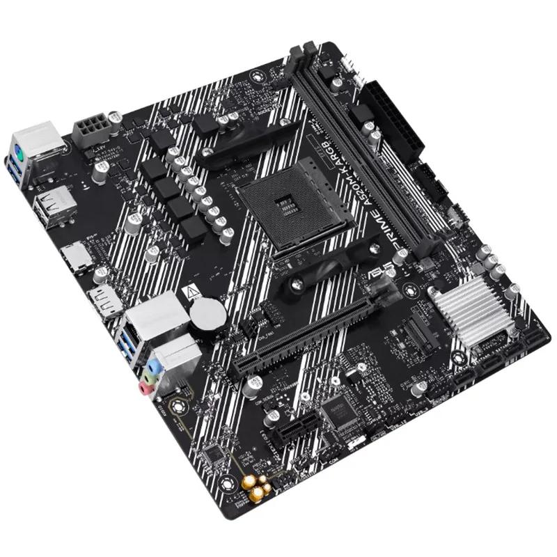 ASUS PRIME A520M-K ARGB DDR4 5100MHZ 1XHDMI 1XDP 1XM.2 USB2.0 MATX AM4 (AMD AM4 5000/4000 /3000 SERİLERİ İLE UYUMLU) - görsel 3