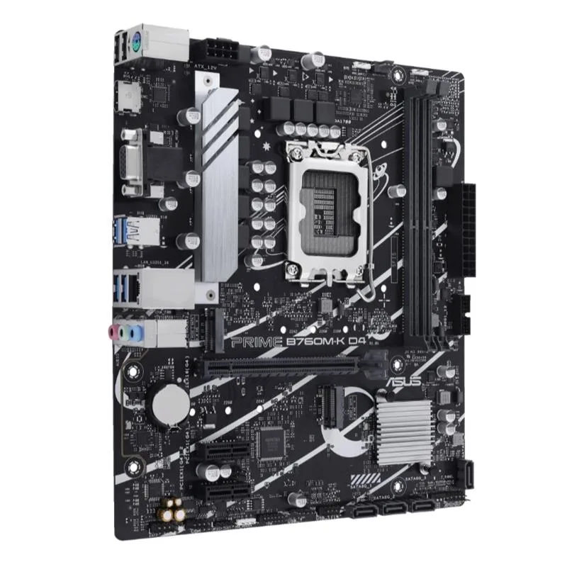 ASUS PRIME B760M-K D4 DDR4 5333MHZ 1XVGA 1XHDMI 2XM.2 USB 3.2 MATX 1700P (12. / 13. VE 14. NESİL İŞLEMCİ UYUMLU) - görsel 3