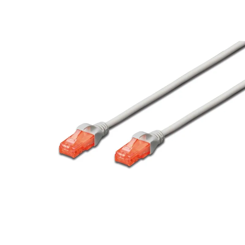 BEEK BC-U6020 CAT6 U/UTP 2 METRE AWG26 GRİ RENK LSZH PATCH KABLO