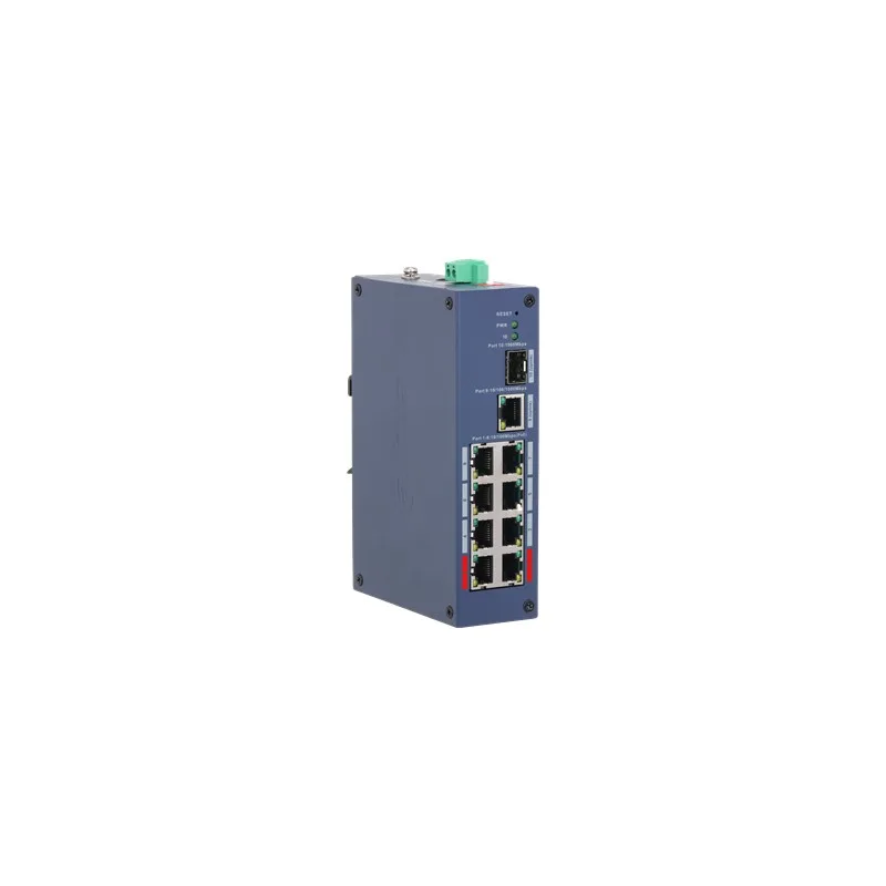DAHUA CHS4110-8ET-110 8 PORT 10/100+1XGB RJ45/1XGB SFP UPLINK 110W POE CLOUD YÖNETİLEBİLİR ENDÜSTRİYEL SWITCH - görsel 3