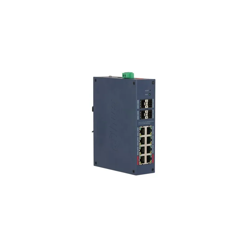 DAHUA CHS4412-8GT-125 8 PORT GIGABIT + 4XGIGABIT SFP UPLINK CLOUD YÖNETİLEBİLİR 125W POE ENDÜSTRİYEL SWITCH - görsel 3