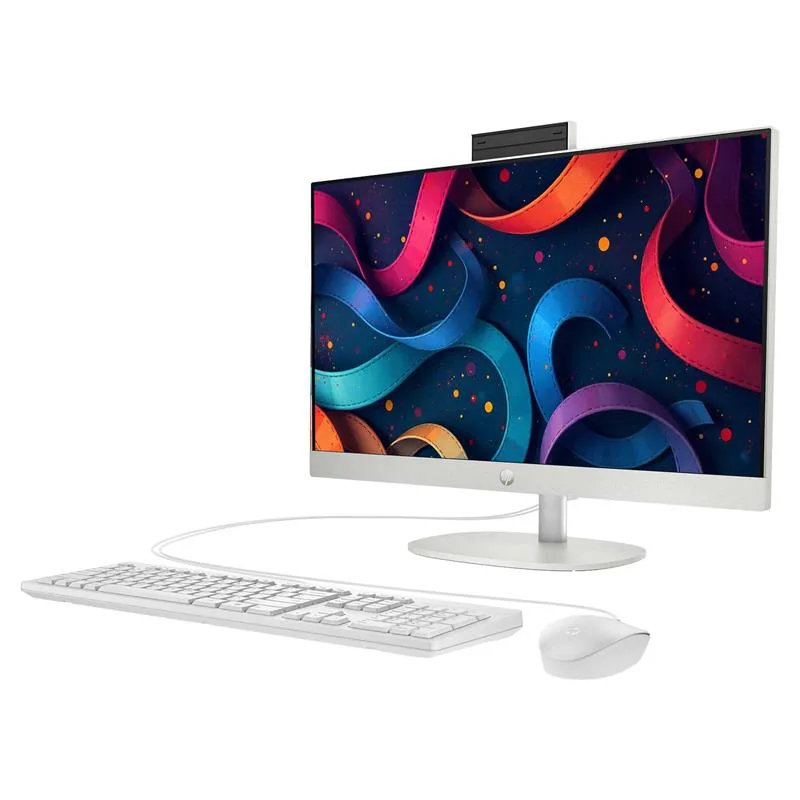 HP AIO PRO 240 G10 A1JY8ES I7-1355U 16GB 512SSD 23.8 DOS BEYAZ - görsel 2