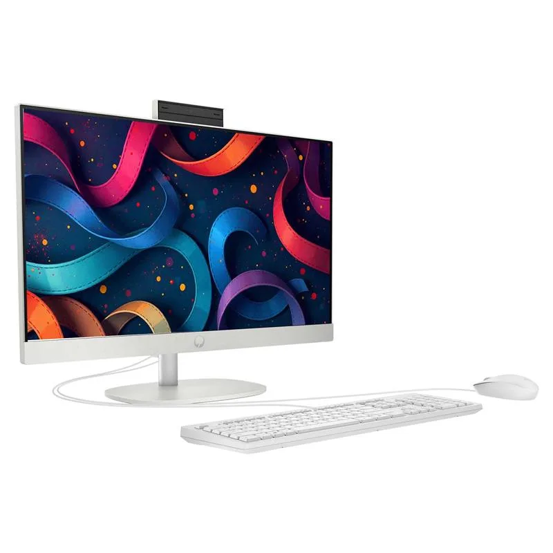 HP AIO PRO 240 G10 A1JY8ES I7-1355U 16GB 512SSD 23.8 DOS BEYAZ - görsel 3