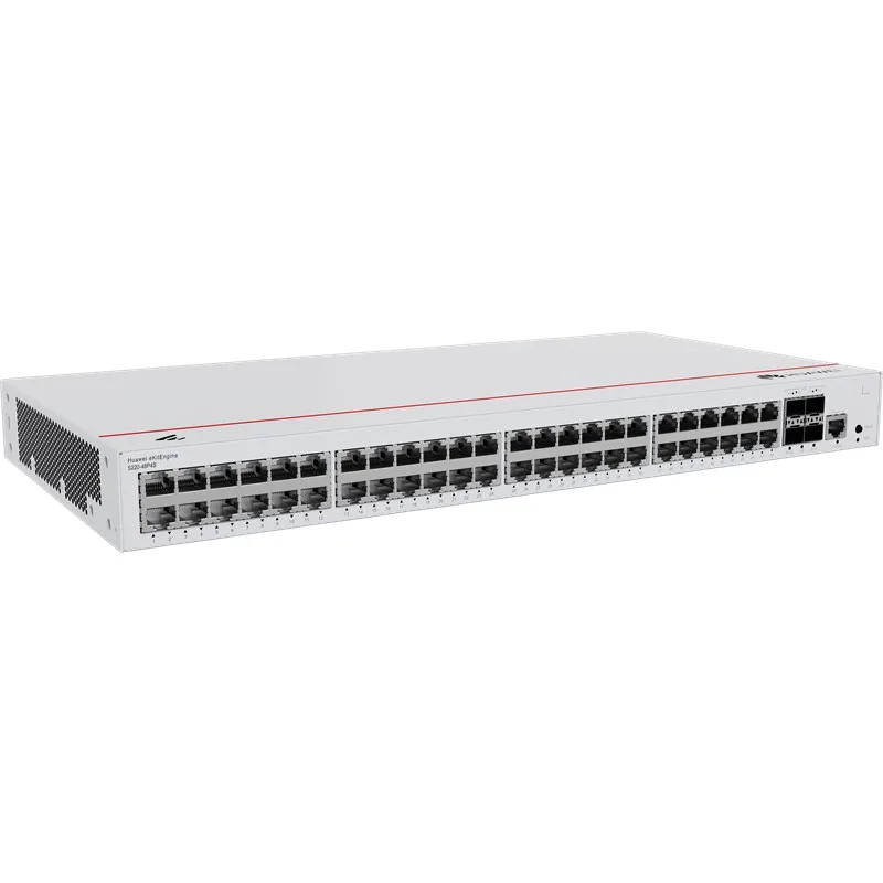 HUAWEI EKITENGINE S220-48P4S 48 PORT GIGABIT+4X1GB SFP CONSOLE PORT L2 YÖNETİLEBİLİR 380W POE RACKMOUNT SWITCH - görsel 2