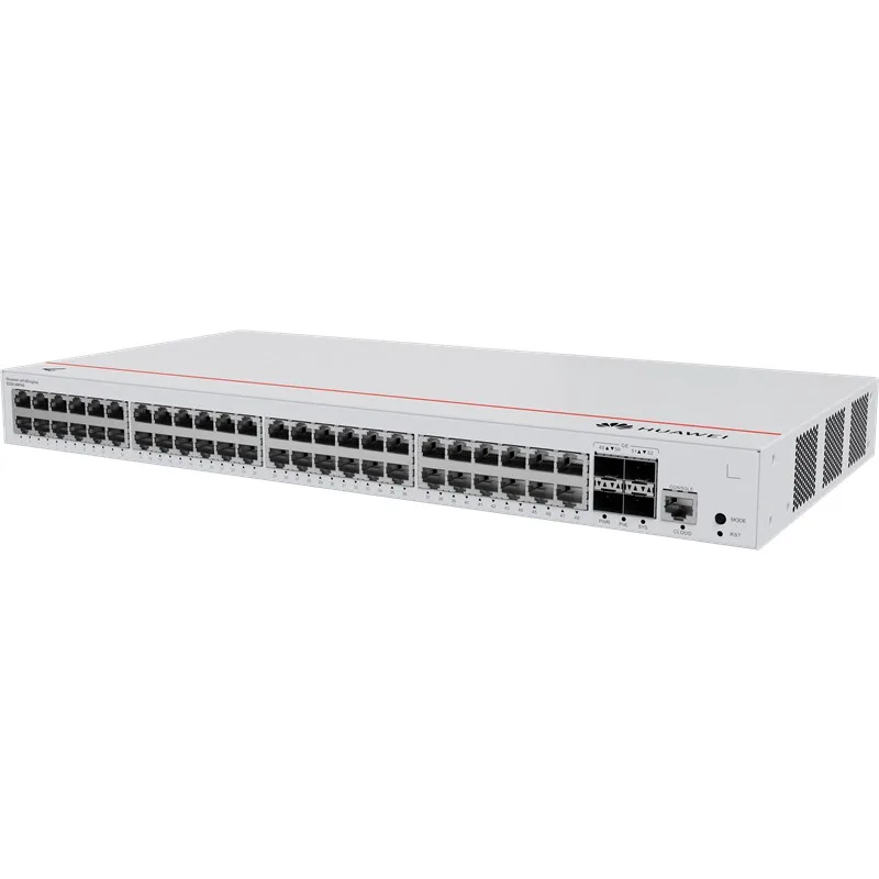 HUAWEI EKITENGINE S220-48P4S 48 PORT GIGABIT+4X1GB SFP CONSOLE PORT L2 YÖNETİLEBİLİR 380W POE RACKMOUNT SWITCH - görsel 3