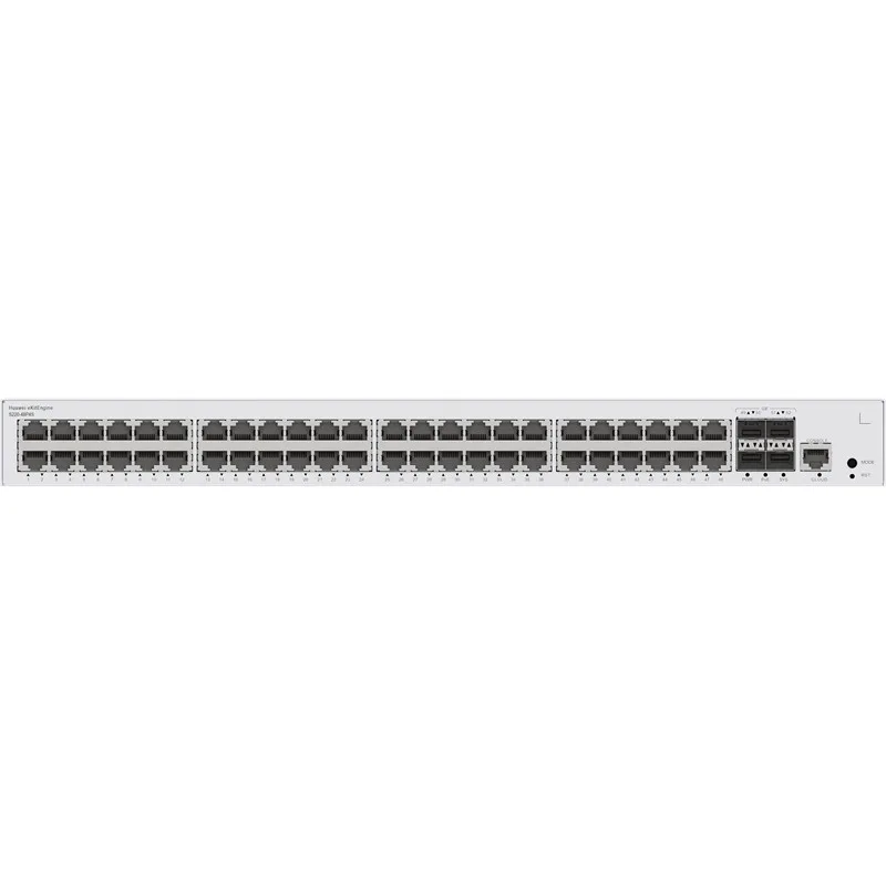 HUAWEI EKITENGINE S220-48P4S 48 PORT GIGABIT+4X1GB SFP CONSOLE PORT L2 YÖNETİLEBİLİR 380W POE RACKMOUNT SWITCH