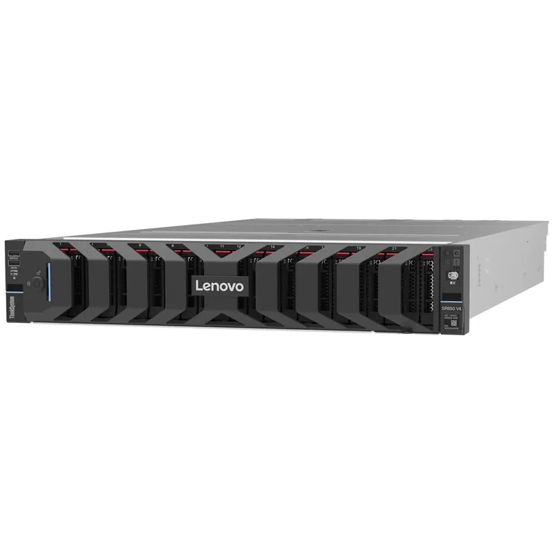 LENOVO THINKSYSTEM SR650 7DGDA00SEA V4 INTEL XEON GOLD 6526P 1X32GB 8X2.5" 1X1300W 3 YIL YERİNDE GARANTİ