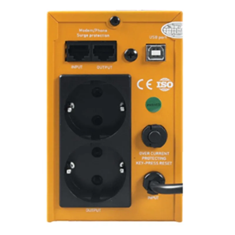 MAKELSAN ROAR 650VA 1F/1F (1X7AH) 5/10DK LINE INTERAKTIF UPS (360W) - görsel 2