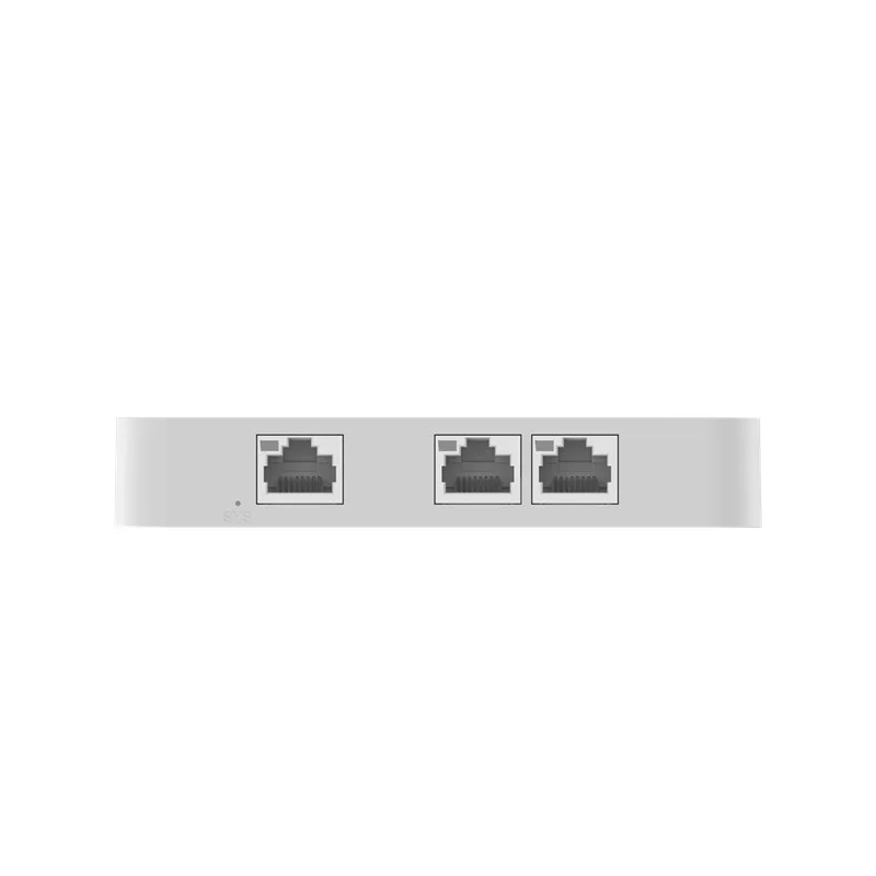 RUIJIE REYEE RG-ES103F-P 3 PORT 10/100 PLASTİK TAK ÇALIŞTIR 30W POE SWİTCH - görsel 3