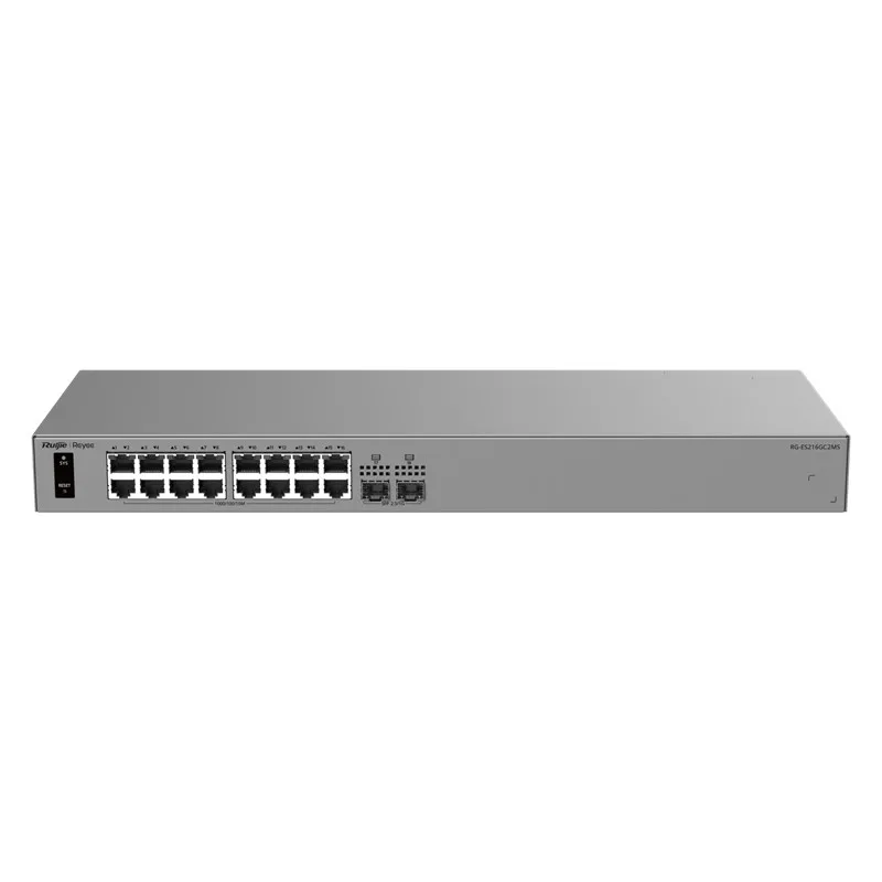 RUIJIE REYEE RG-ES216GC2MS 16 PORT GİGABİT + 2X 2.5GB SFP UPLİNK YÖNETİLEBİLİR SWİTCH - görsel 2