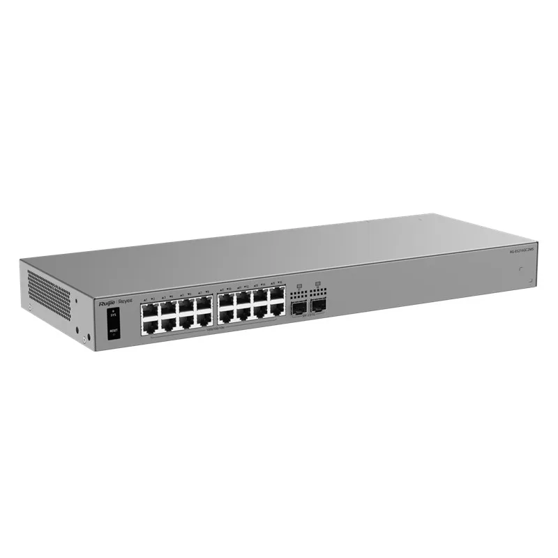 RUIJIE REYEE RG-ES216GC2MS 16 PORT GİGABİT + 2X 2.5GB SFP UPLİNK YÖNETİLEBİLİR SWİTCH - görsel 3