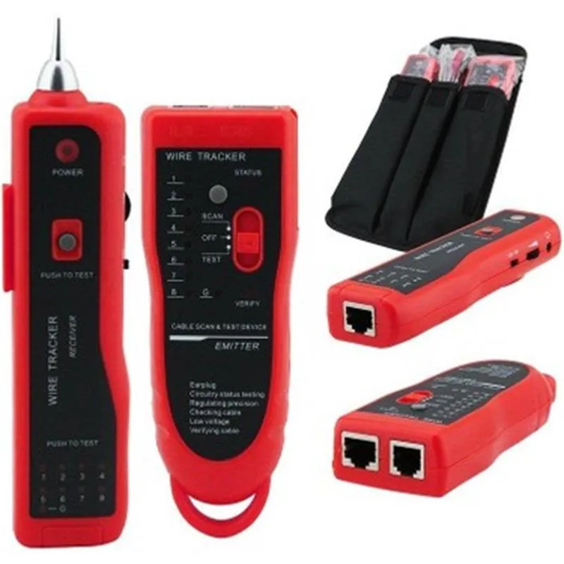 SENSEI AR-868 RJ45-RJ11 KABLO BULUCU VE KABLO TEST CİHAZI - görsel 2