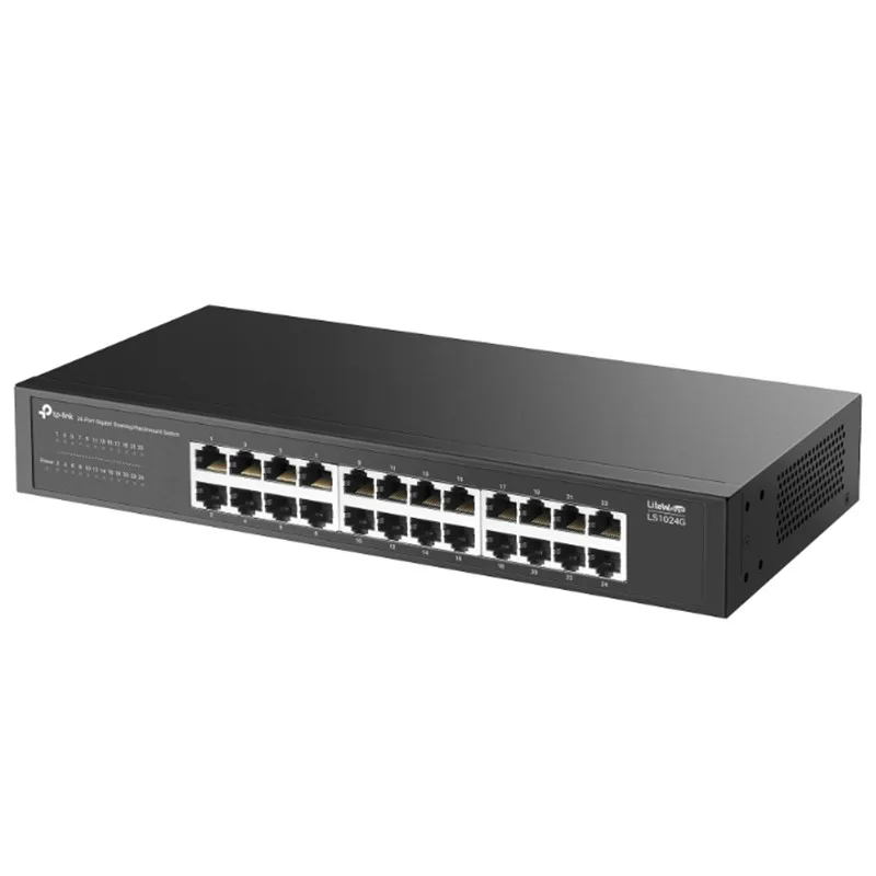 TP-LINK LS1024G 24 PORT GIGABIT MASAÜSTÜ RACKMOUNT SWITCH - görsel 3