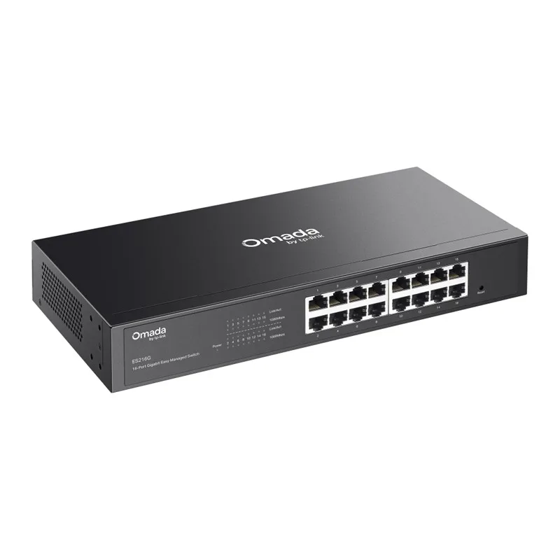 TP-LINK OMADA ES216G 16 PORT GIGABIT YONETILEBILIR METAL KASA SWITCH - görsel 2