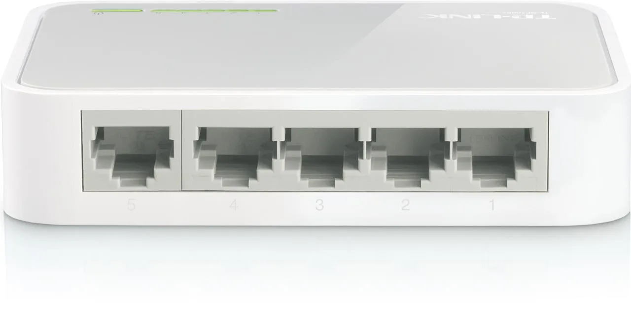 TP-LINK TL-SF1005D 5 PORT 10/100 PLASTİK KASA SWITCH - görsel 3