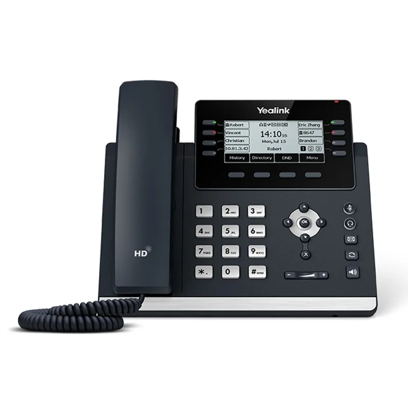 YEALINK SIP- T43U 3.7 INC EKRAN HD SES DUAL USB PORT GÜRÜLTÜ ENGELLEME POE DESTEKLİ MASAÜSTÜ TELEFON - görsel 2